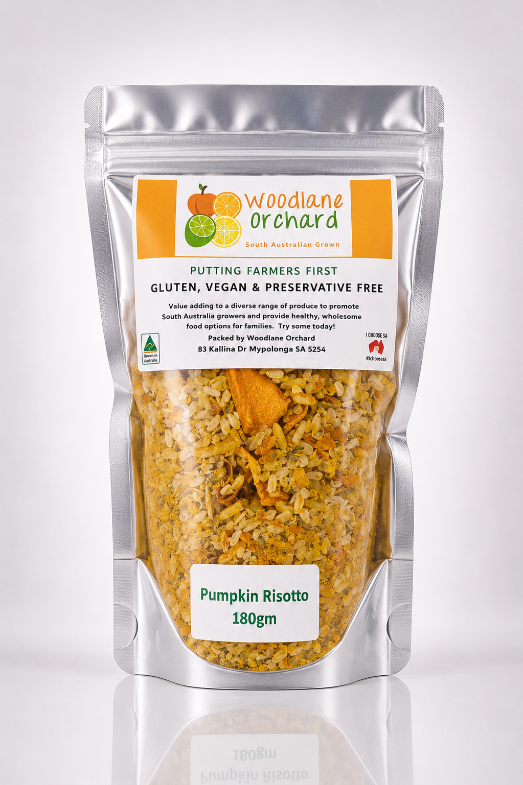 Skip the take away and enjoy this vegan, gluten free creamy pumpkin risotto with no nasties. Super easy to prepare and good for you too