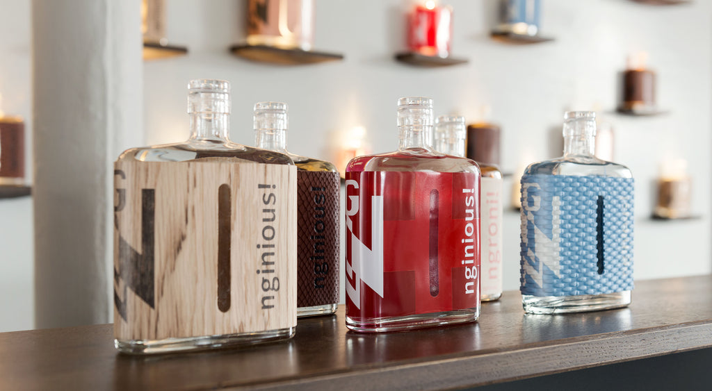 award winning nginious premium swiss gins
