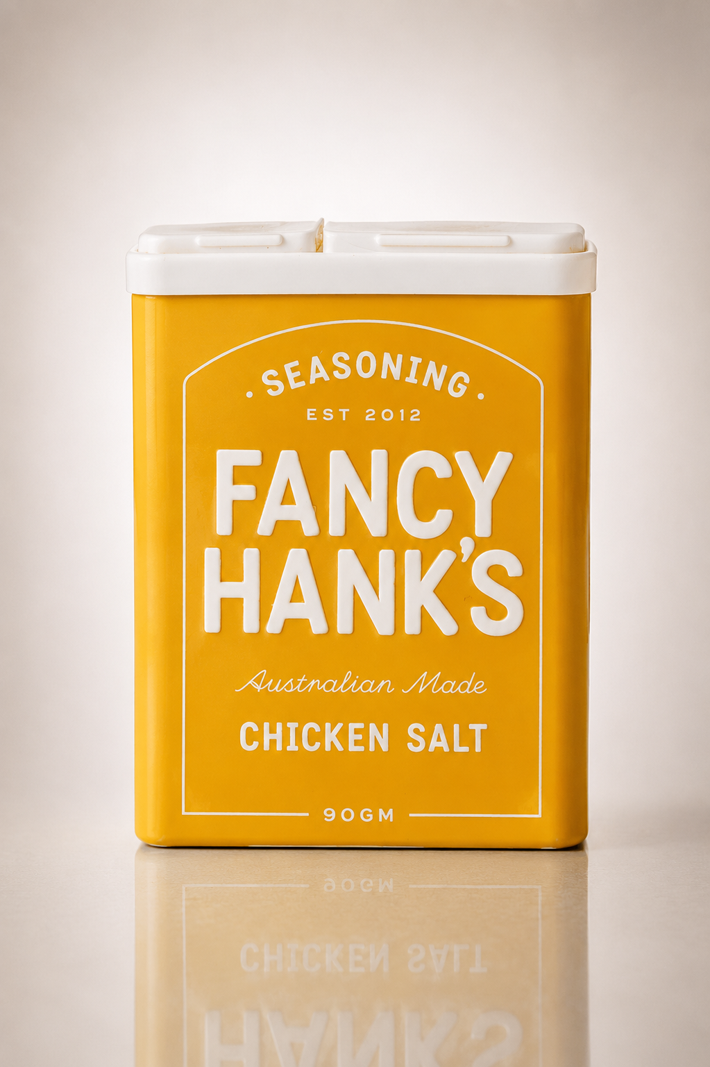 get fancy with Fancy Hanks Chicken Salt, made in Australia and delicious for all your seasoning needs