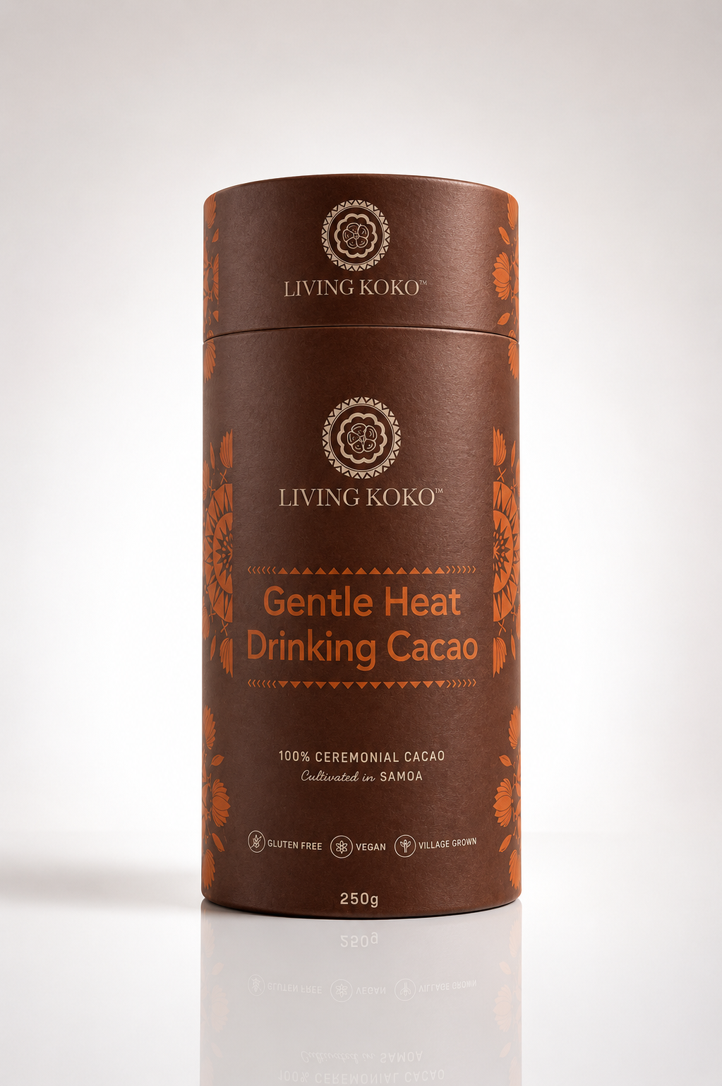 100% pure ceremonial grade drinking cocoa with organic chilli powder