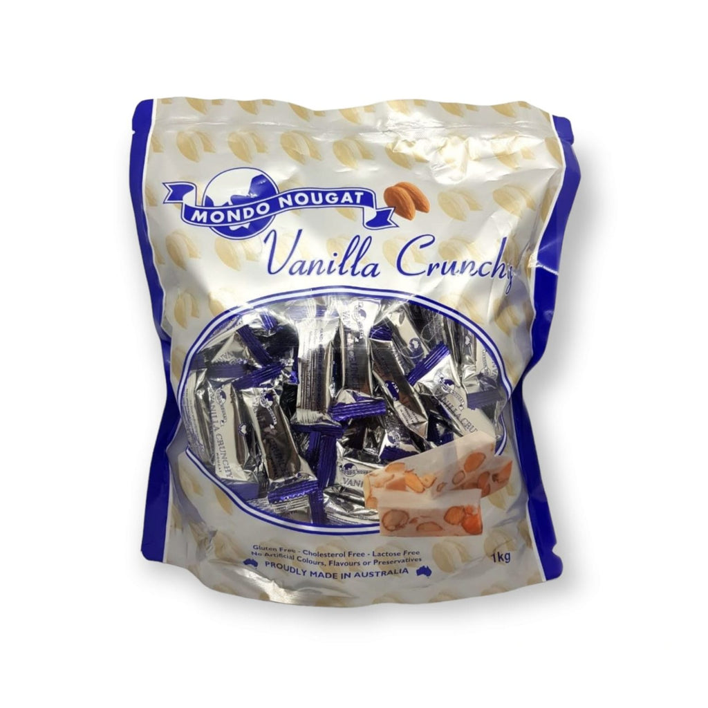 Mondo Nougat Vanilla Crunchy 1kg