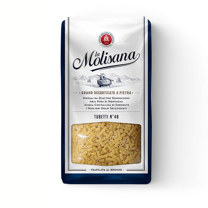 La Molisana premium pasta italian made tubetti mini tubes