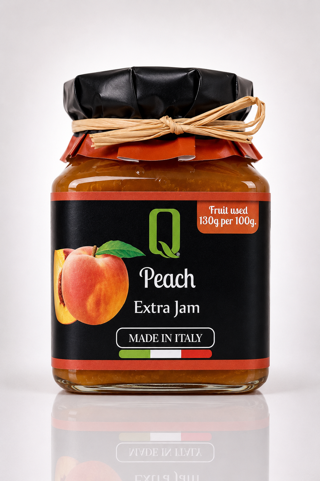 Quattrociocchi Peach Extra Jam – Merchants Pantry