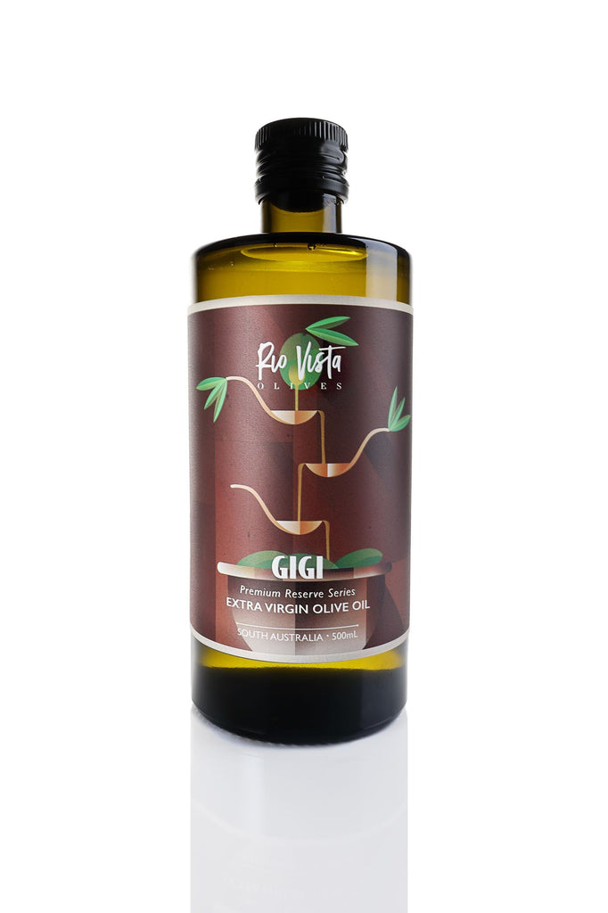 Rio Vista Olives Gigi Extra Virgin Olive Oil Premium Reserve Series Sydney Royal Fine Food Show Champion Oil
