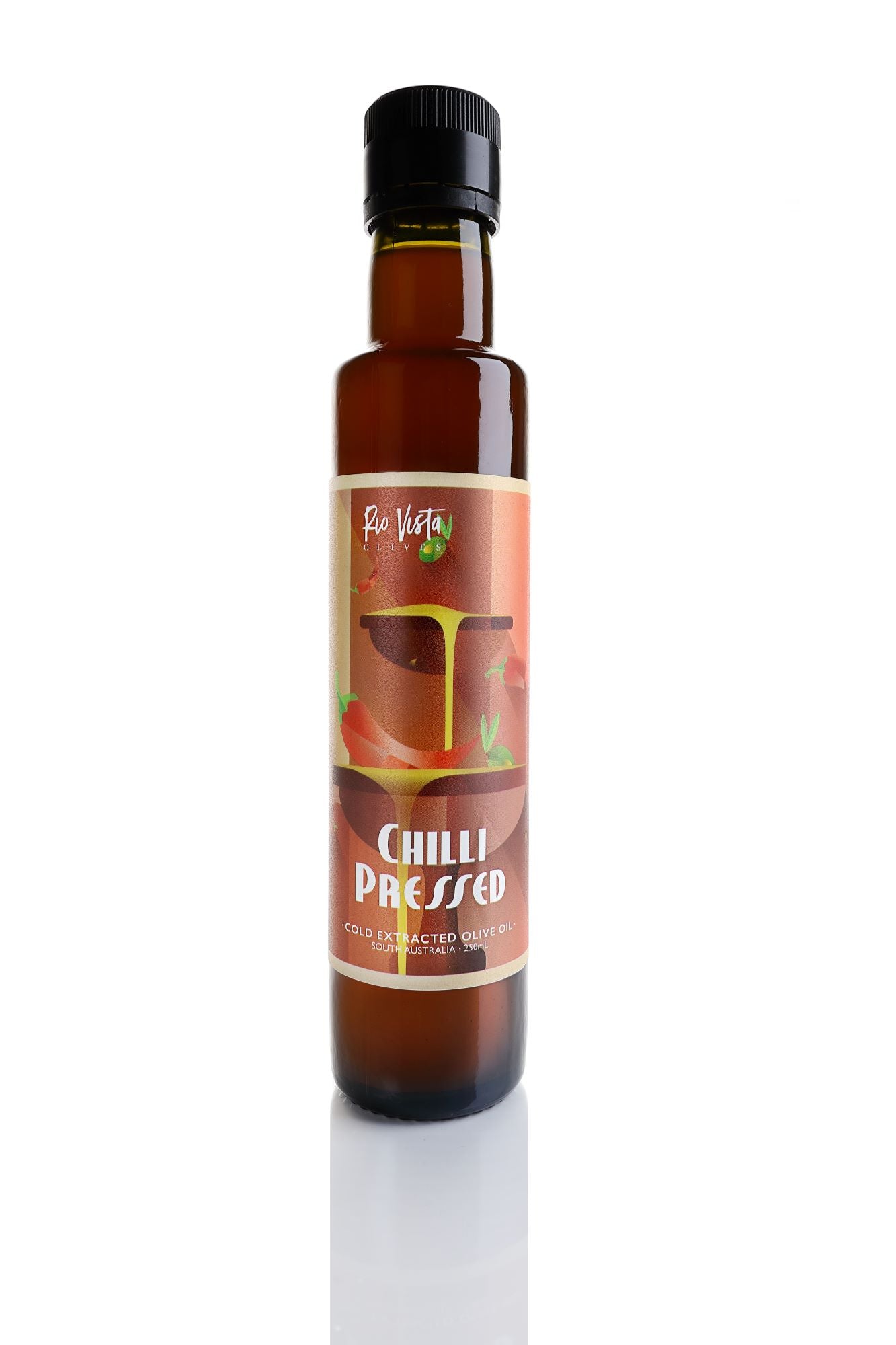 rio vista olives chilli pressed agrumato style olive oil super hot and punchy