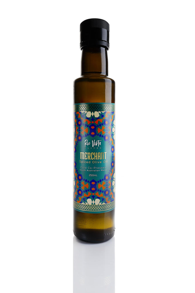 the ultimate spiced olive oil. merchant spiced olive oil is the perfect mix of spice and citrus with cold pressed olive oil