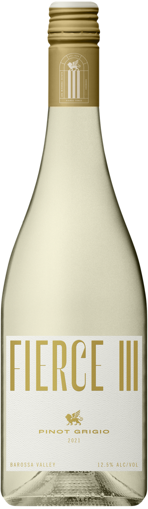 Fierce 3 Pinot Grigio from Lou Miranda Estate Wines in the Barossa Valley is a premium Australian White Wine.
