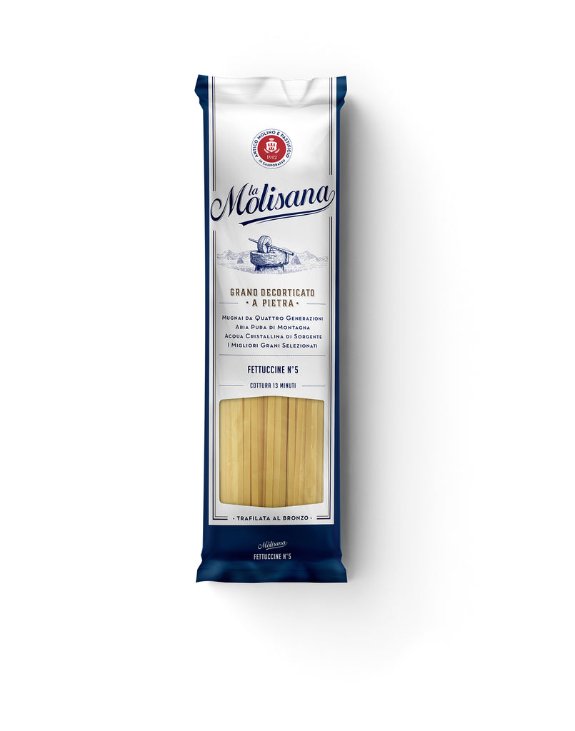 La Molisana Premium Fettuccine GMO Free Vegan Friendly Pasta