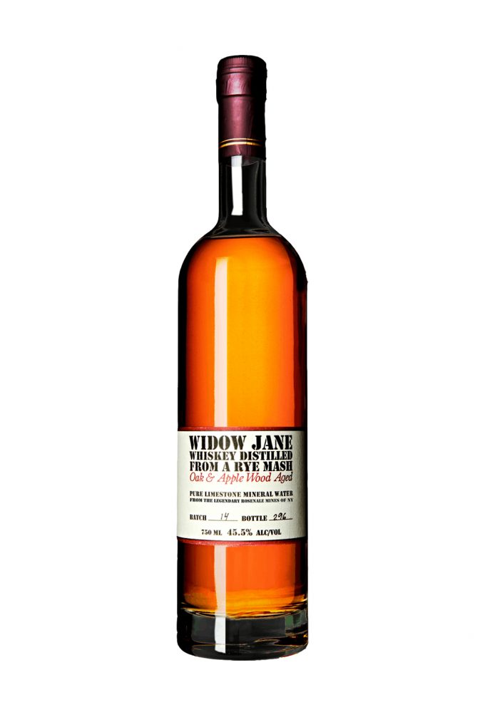 Widow Jane American Rye Whiskey Aged in Oak and Applewood