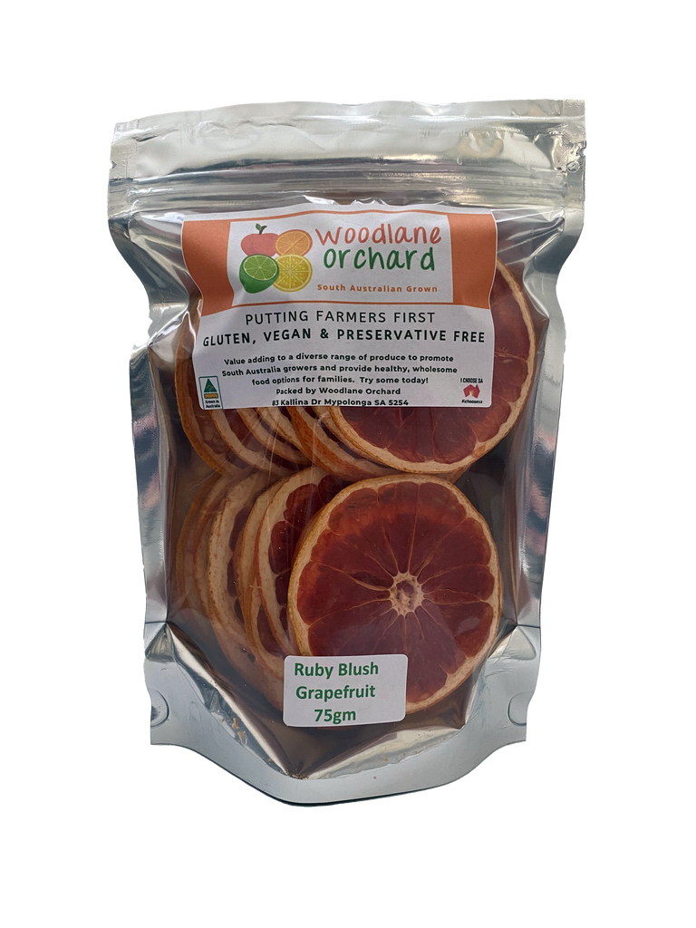 Australian Naturally Air Dried Ruby Bush Red Grapefruit perfect for your cocktail garnish