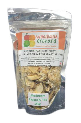 Woodlane Orchard Mushroom Ragout with Rice 150g