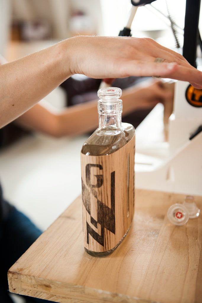 nginous! smoked and slated gin hand bottled premium swiss best gin