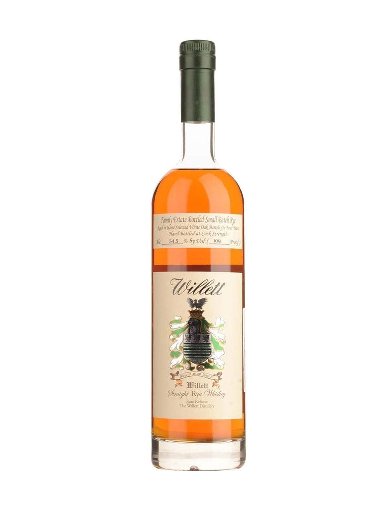 Willet Family reserve single batch rye whiskey 4 year old